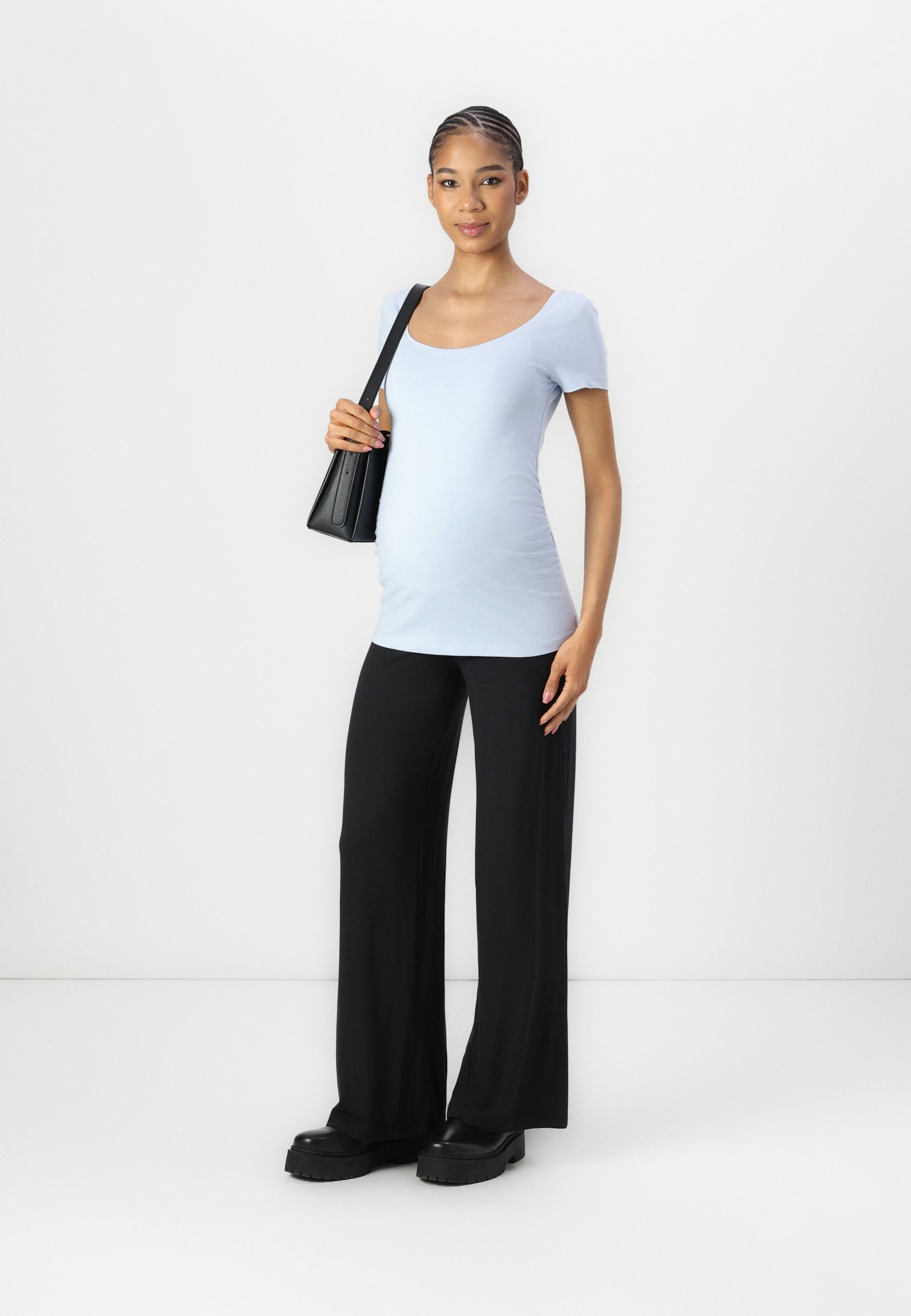 Anna Field MAMA 2-PACK - Basic T-shirt - turquoise/multicolor