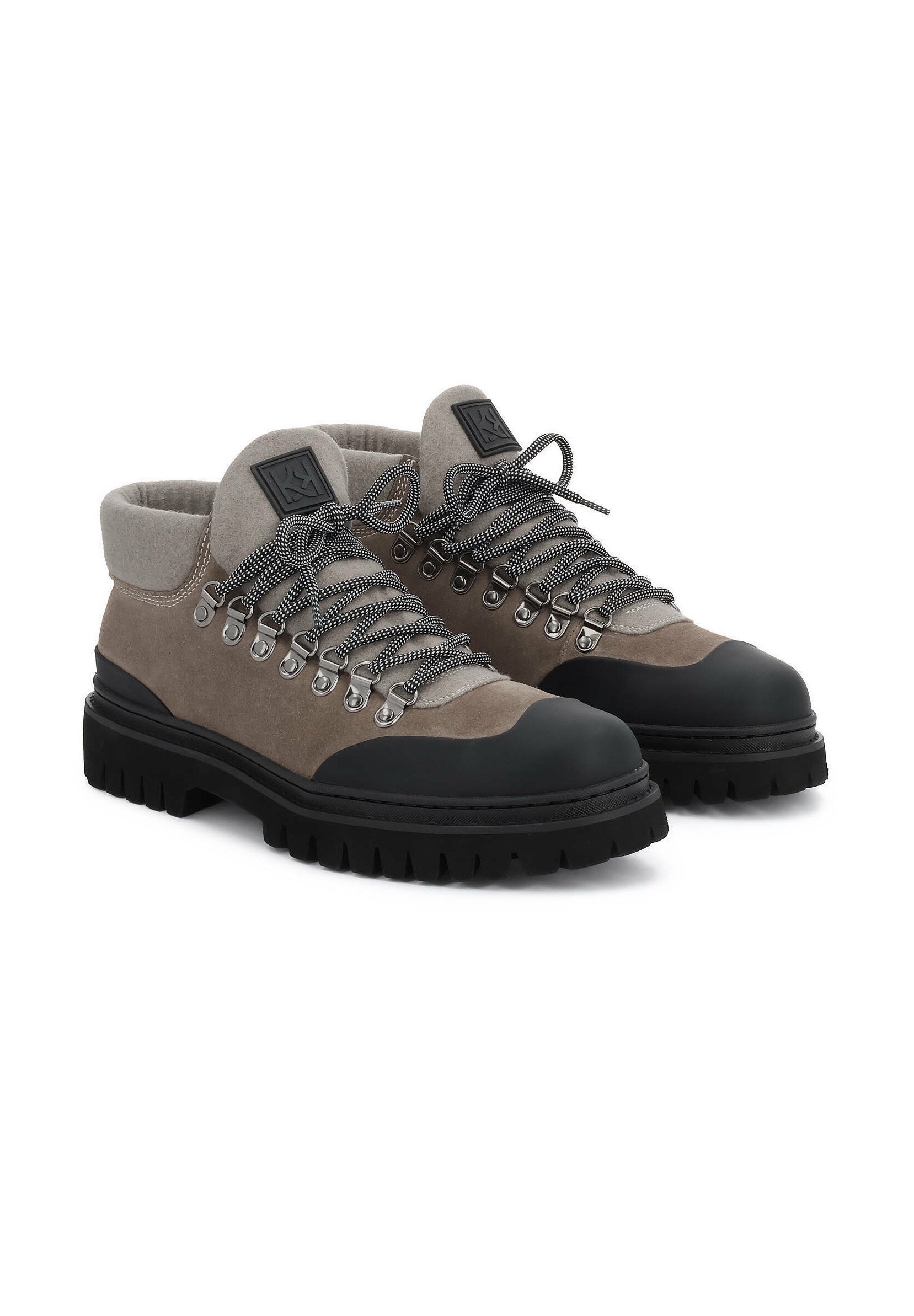 Stivaletti stringati Kazar - color kaki
