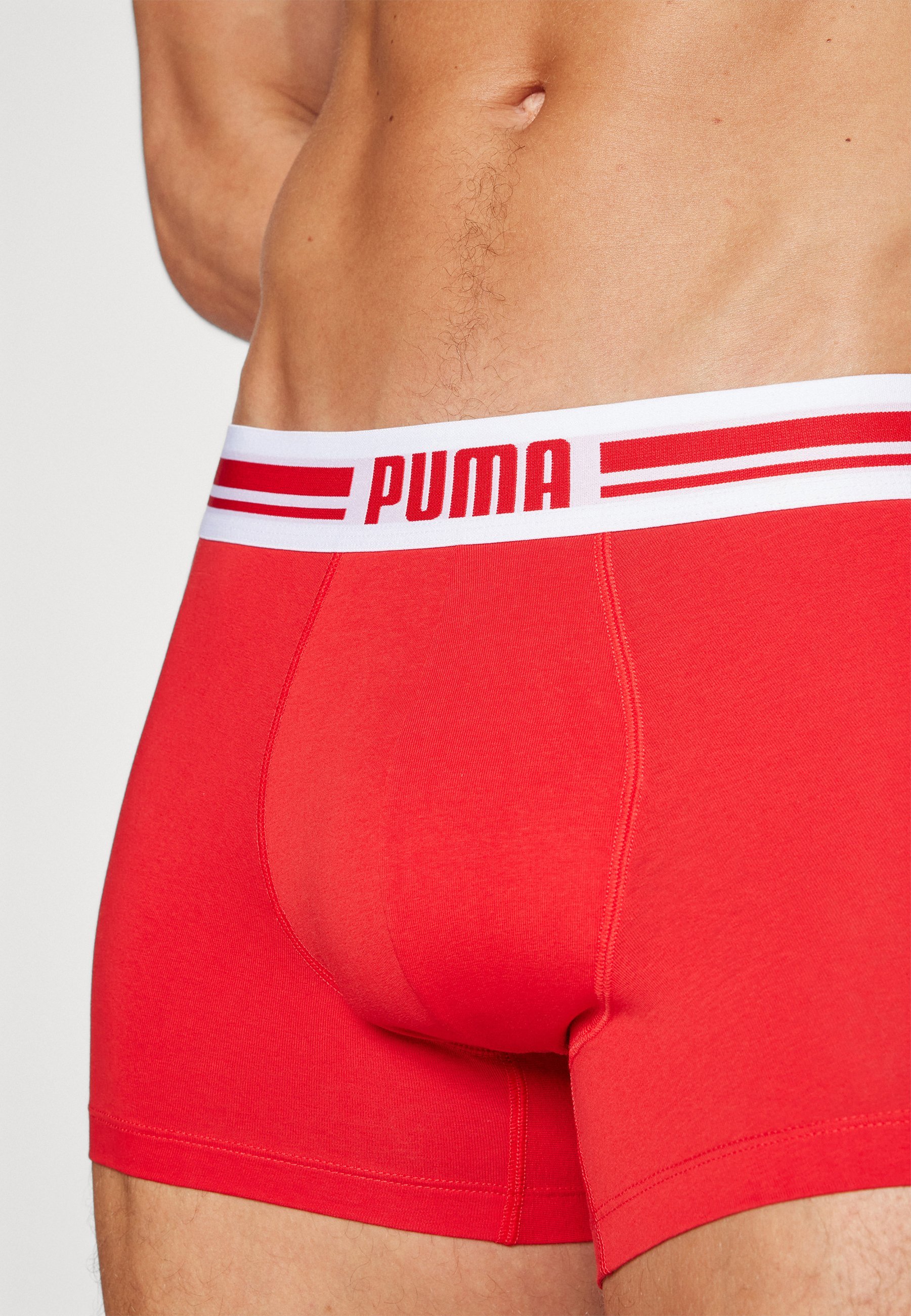 Puma MEN EVERYDAY LOGO PLACED PACK - Slip da uomo - rosso/nero