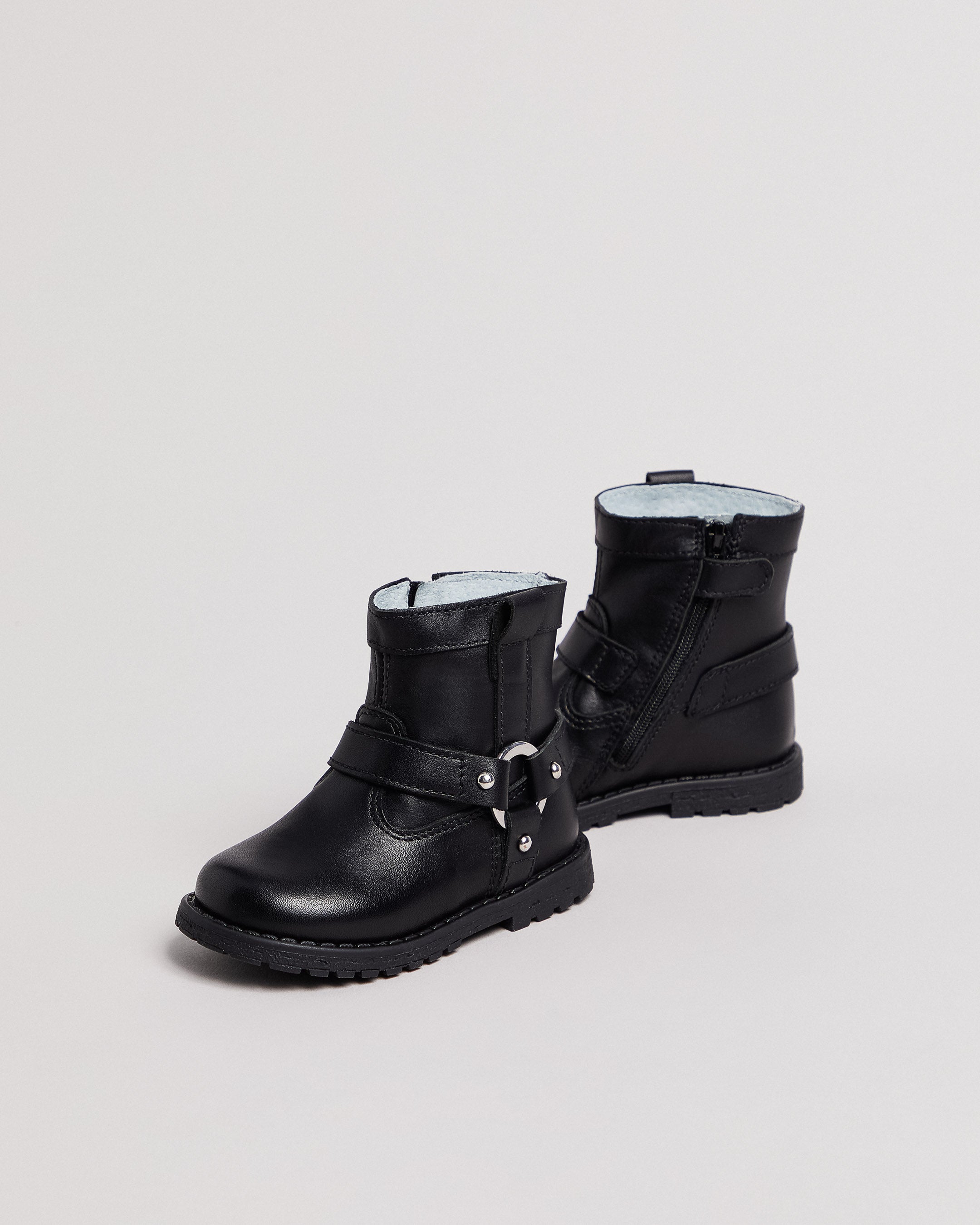  Bottines en cuir pour jeunes filles