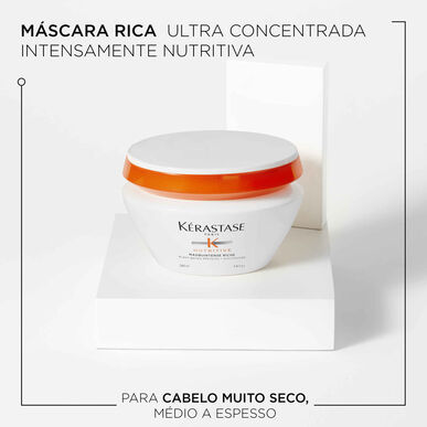 Kérastase Nutritive Masquintense Riche Dypnæringsmaske for veldig tørt hår 200 ml