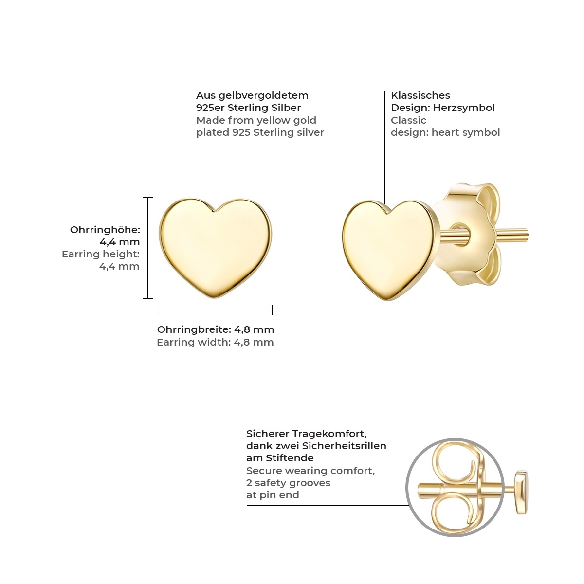 Glanzstücke München Boucles d'oreilles