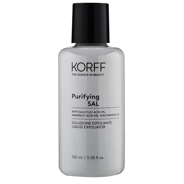 KORFF Solução de limpeza esfoliante Korff com sal 100 ml