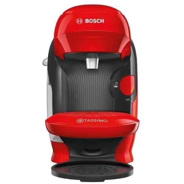 Máquina multibebidas BOSCH TAS1103 Tassimo, roja - Presión de 3,3 bares - Capacidad del depósito de agua: 0,7 l