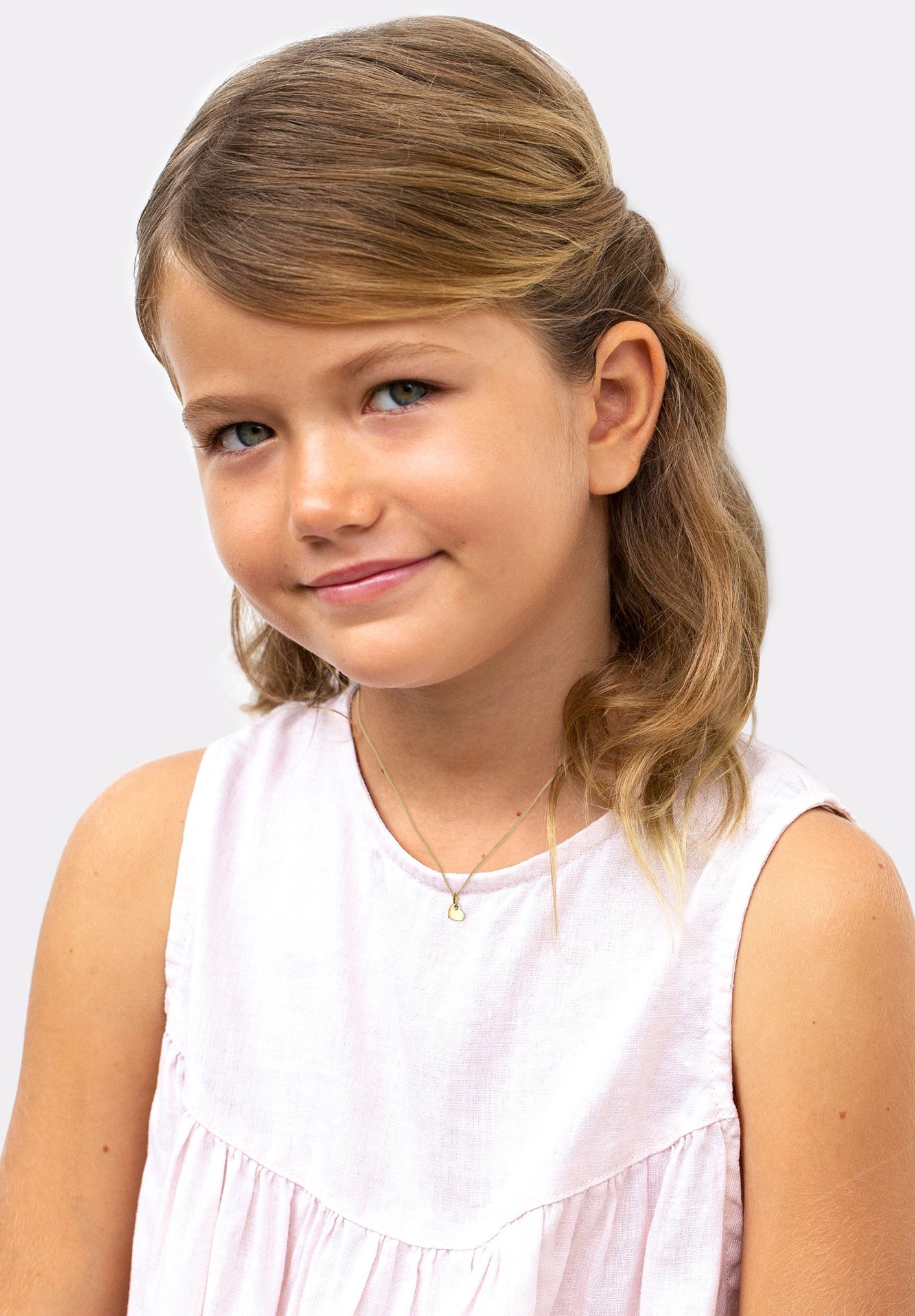 Elli 2 PACK CŒURS - Collier - couleur or
