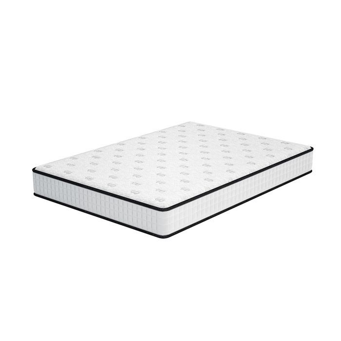 Luksus 120x190 cm memory foam madras, 22 cm tyk, DEWINNER® + IZTOSS® højspændstigt skum, afbalanceret komfort