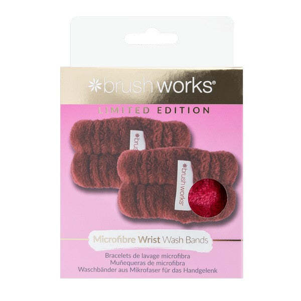 Brushworks Limited Edition -mikrokuiturannepesunauhat (punainen)