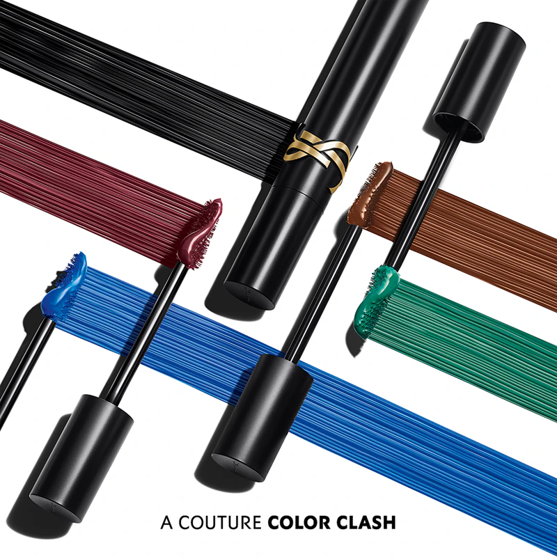 Máscara para cílios Yves Saint Laurent Lash Clash Extreme Volume para máximo volume.