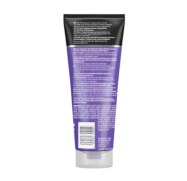 Fialový šampon Violet Crush pro blondýnky | 250 ml