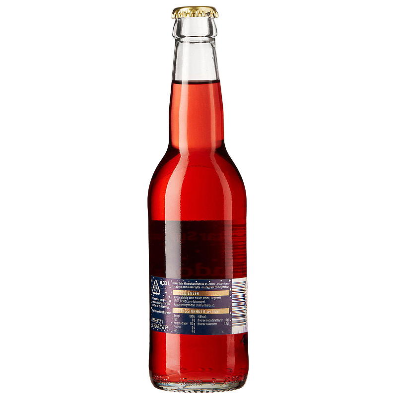 Oscar Sylte Soda Rudolf et Père Noël 0,33 litre