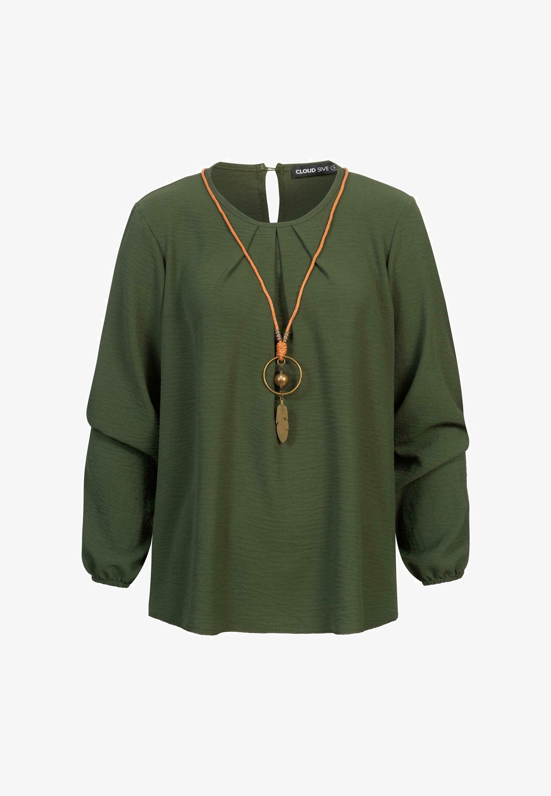 Cloud 5ive LONGSLEEVE - Halenka - olivová