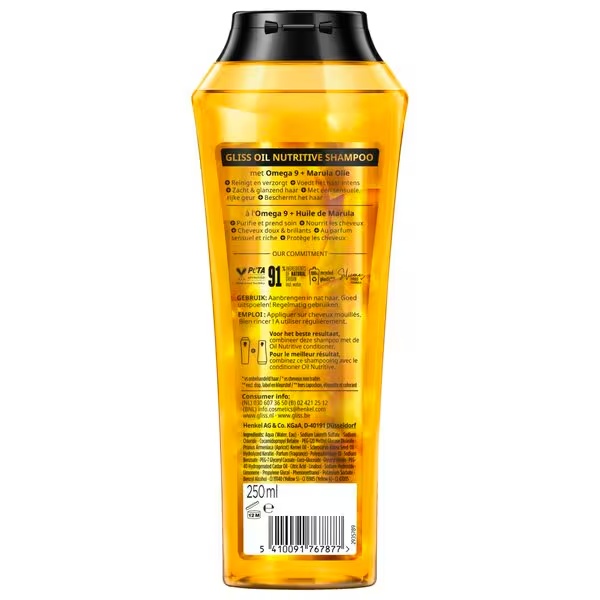 Gliss Oil Nutritive šampon<br>250ml