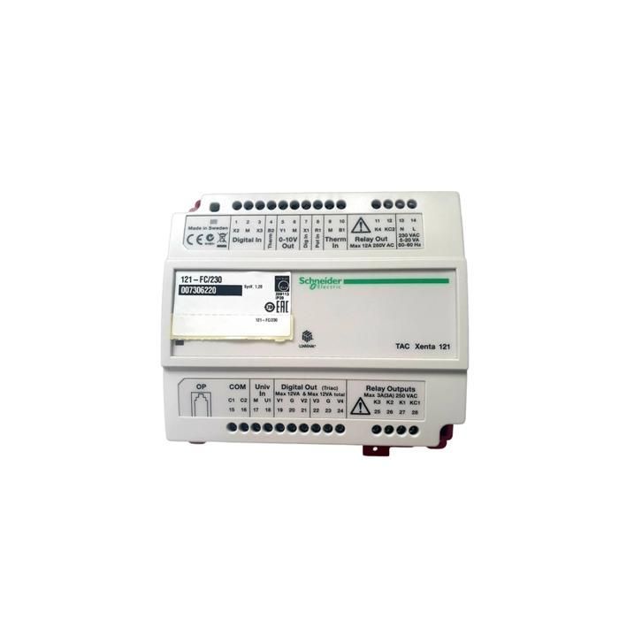 Schneider Electric TAC Xenta 121-FC – Programmable controller for fan coil units