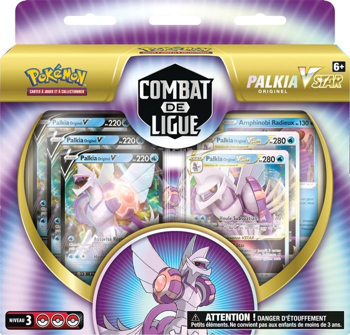Juegos de cartas - Pokémon - Mazo de batalla original de la Liga Palkia VSTAR - Infantil - Unisex - Premium