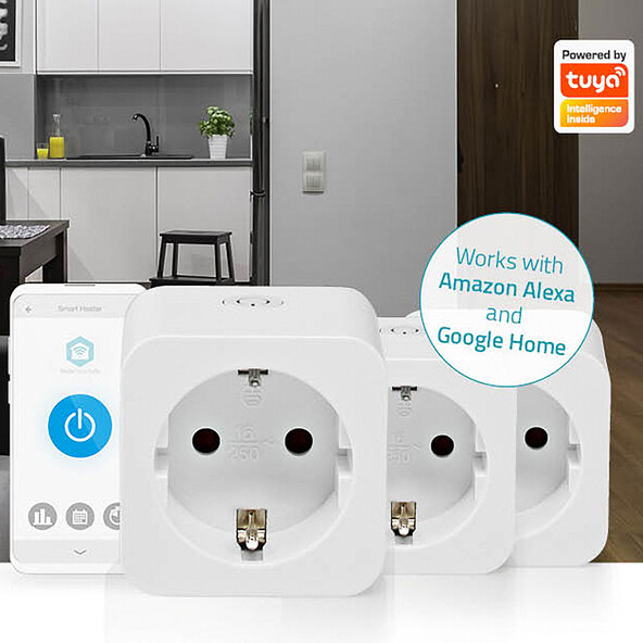 Smart Stecker, WIFIP121FWT3, SmartLife, 3er Set