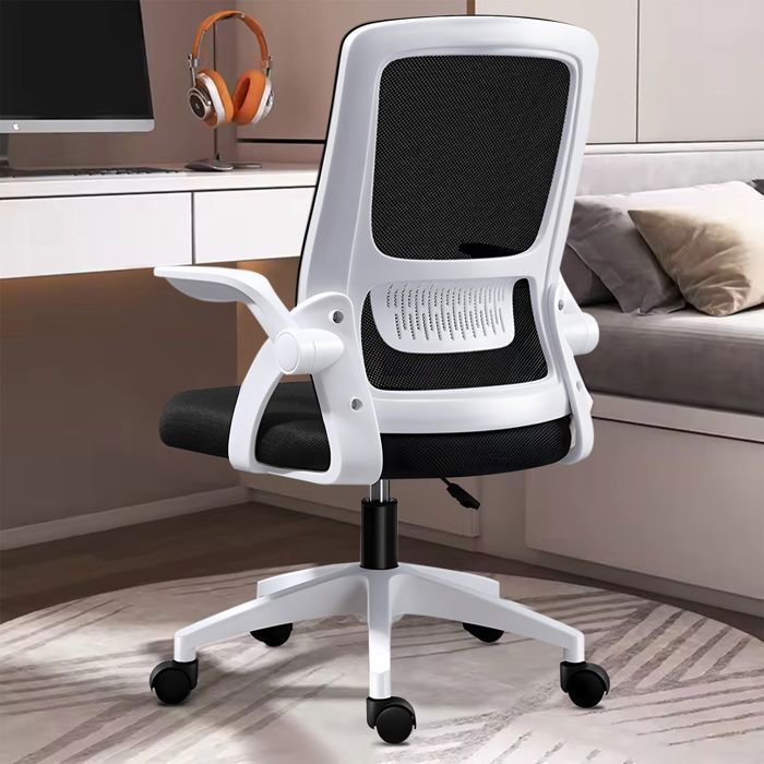 Office chair - MAGICFOX - Ergonomic - Mesh backrest - Height adjustable - White