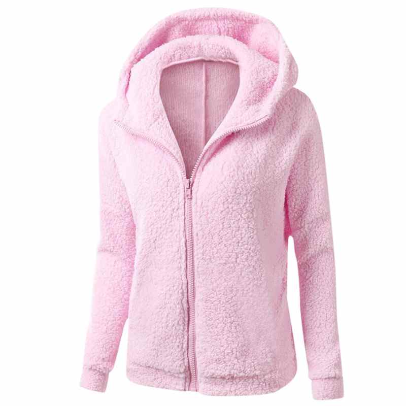 Cappotto classico in lana da donna 2021: cappotto invernale caldo con cappuccio e cerniera, imbottito in cotone; capospalla elegante