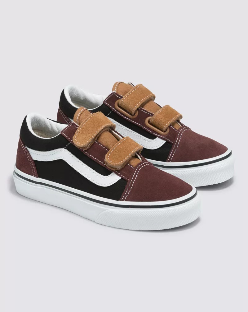 Kids Old Skool V Color Block Shoe