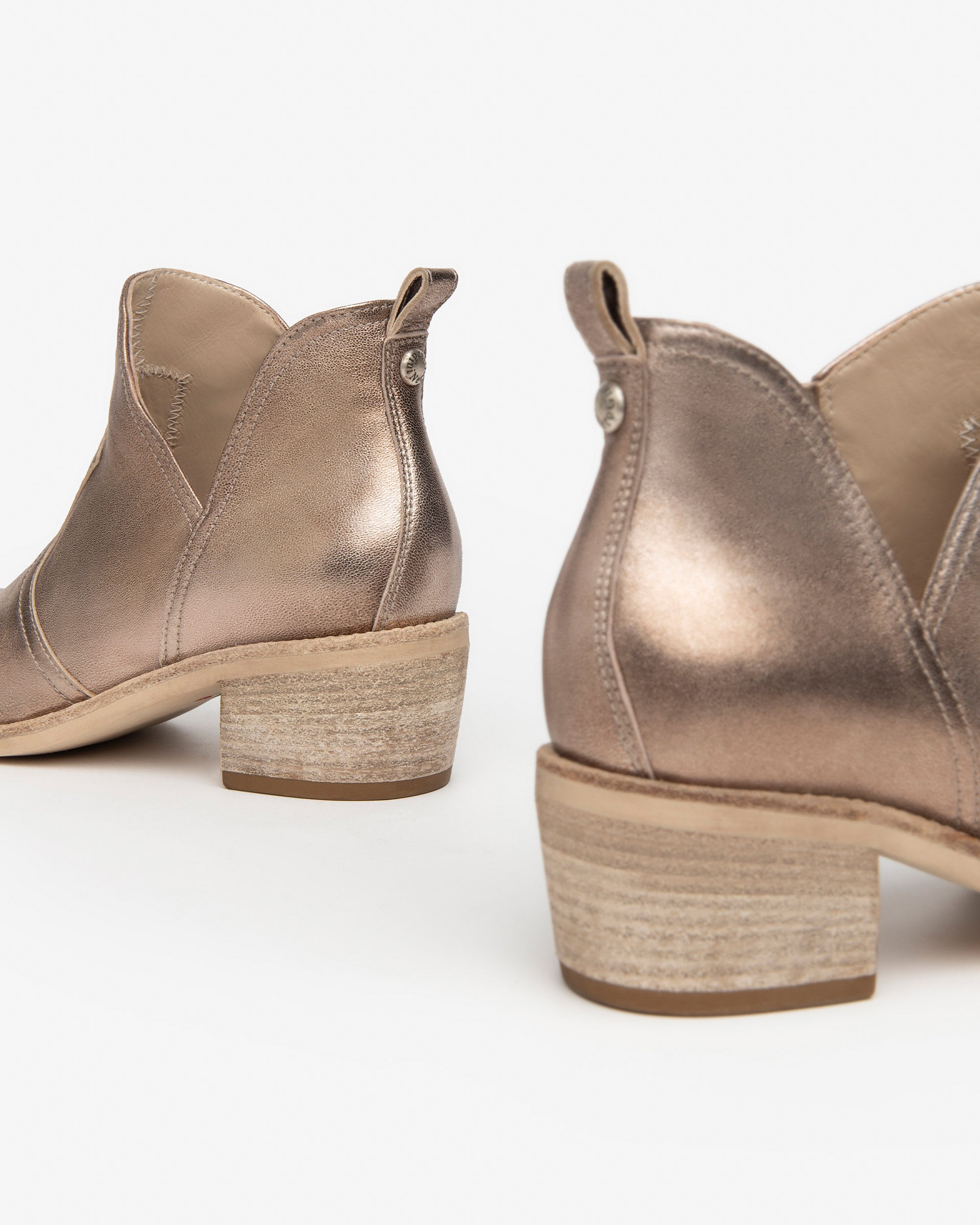 Damen-Ankle-Boots aus Leder