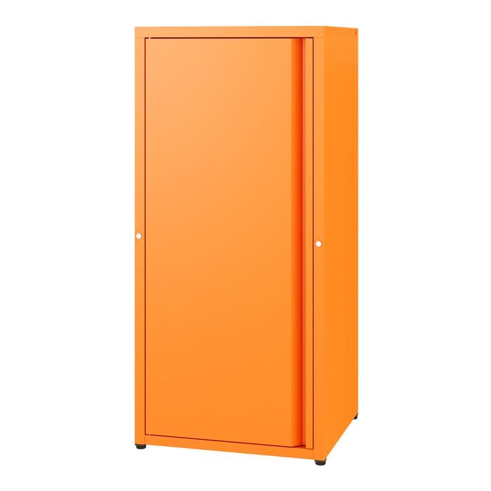 Armoire métallique Burlöv acier 88 x 40 x 35 cm orange