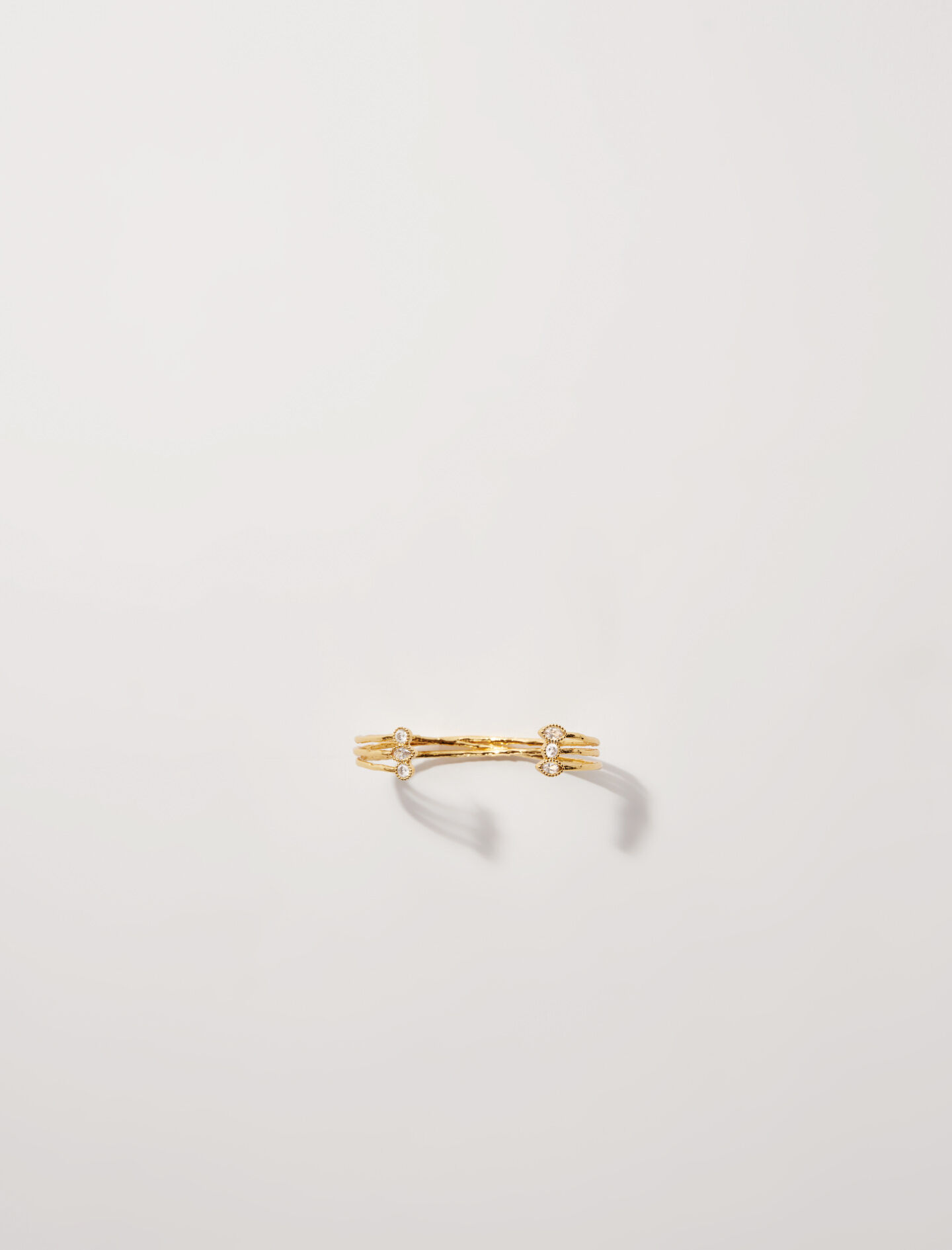Verguld armbandje van gerecycled messing