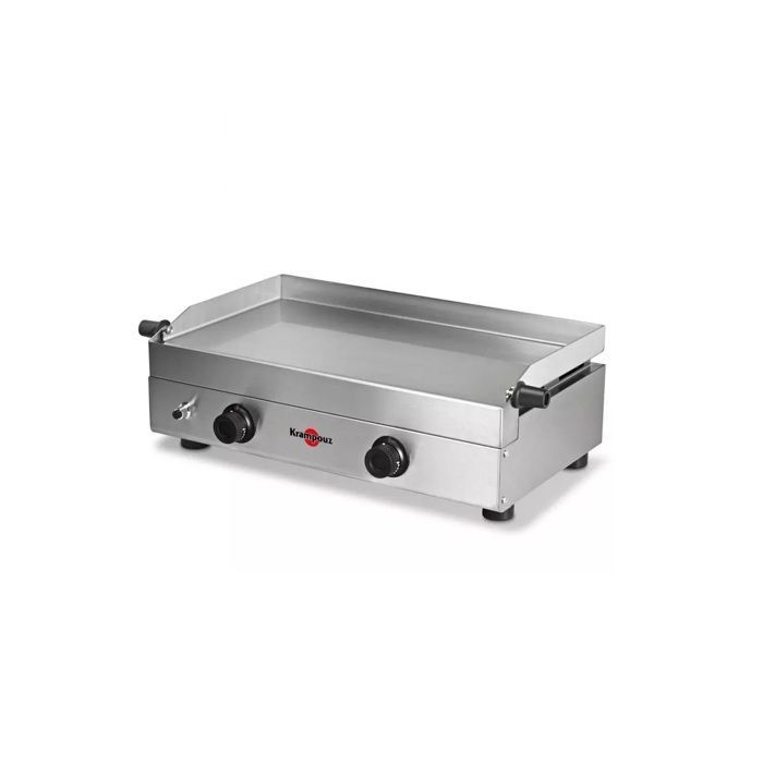 Plancha gaz Krampouz Saveur Double PFSV2MA-KR 3400 W Inox