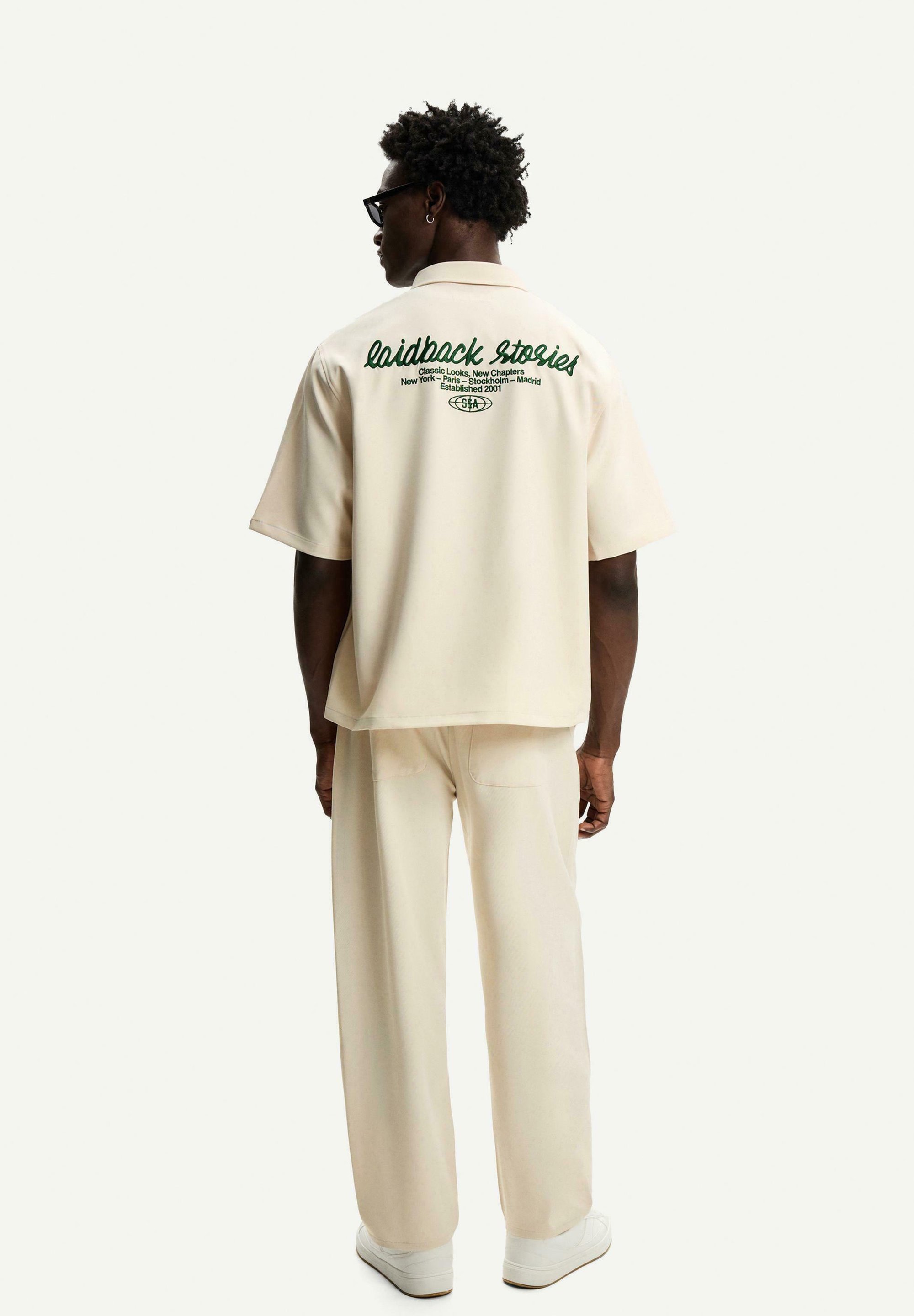 Bershka shirt - beige