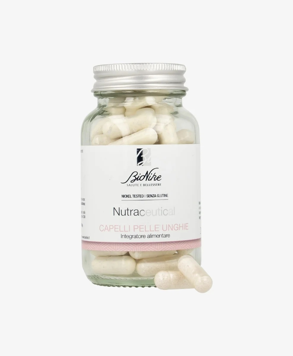 BIONIKE Bionike Nutraceutical Hair Skin Nails 60 kapsulas Ādas un nagu skaistumam