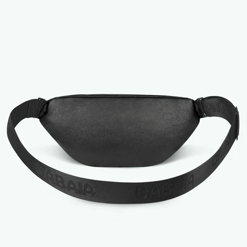 Cabaia Große schwarze Jupiter-Bauchtasche