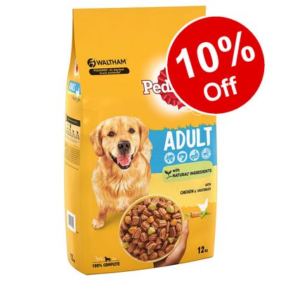 Pedigree torrfoder för vuxna hundar - 10 % rabatt!*