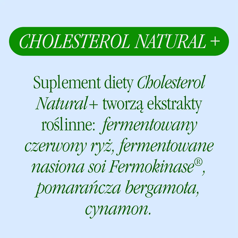 Cápsulas do suplemento alimentar Health Labs Care Cholesterol Natural+ para manter níveis saudáveis de colesterol.