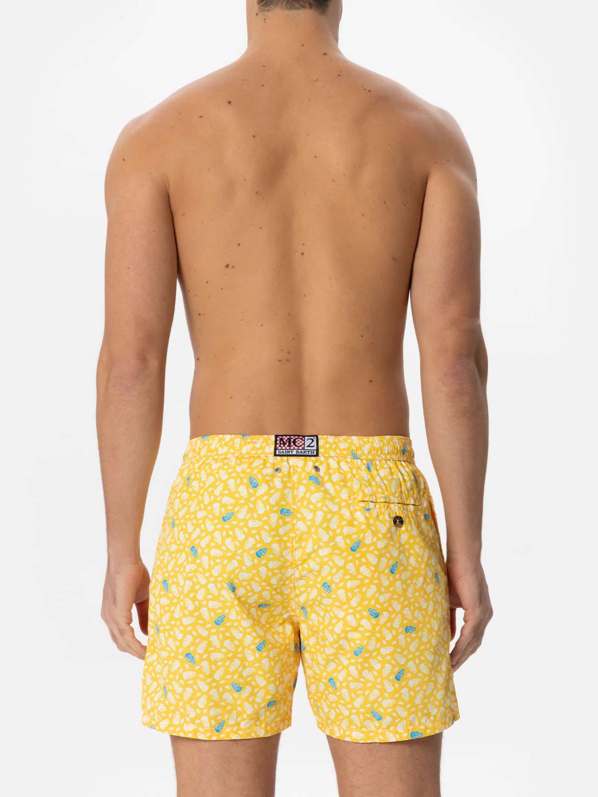 Maillot de bain léger à imprimé méduses