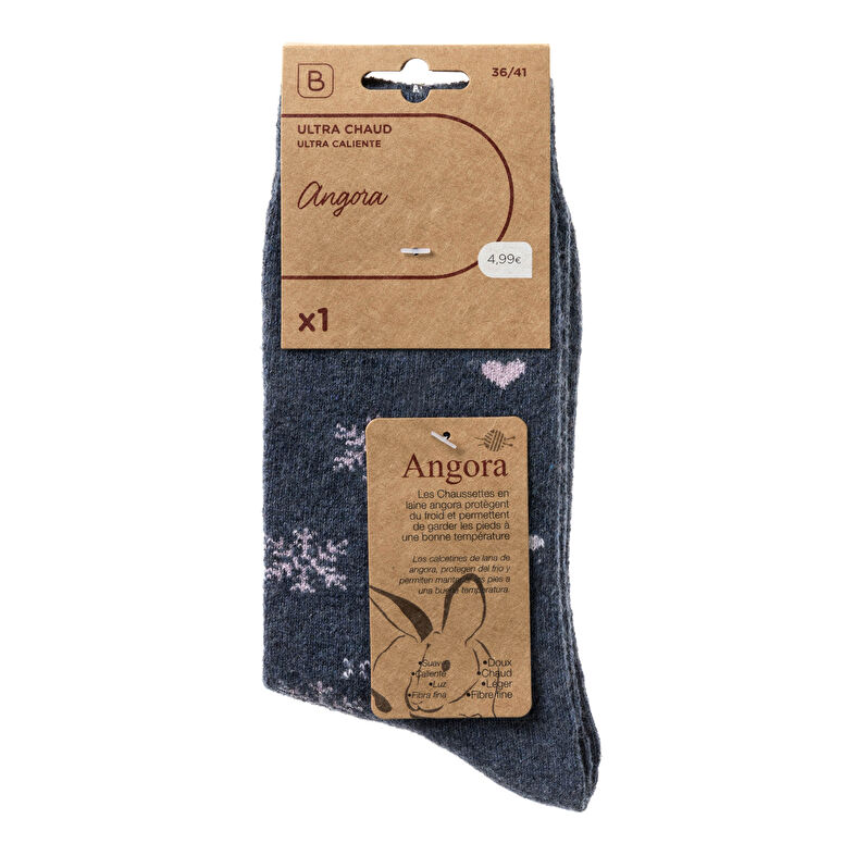 Chaussettes et collants Femme Bleu