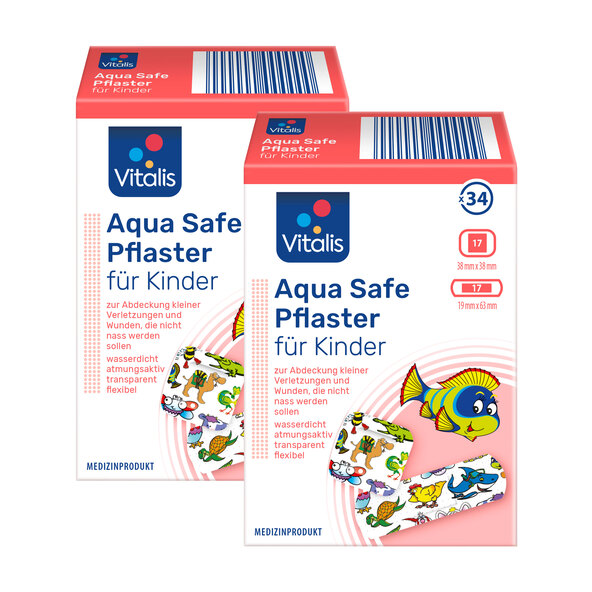 Aqua-plåster, set om 2