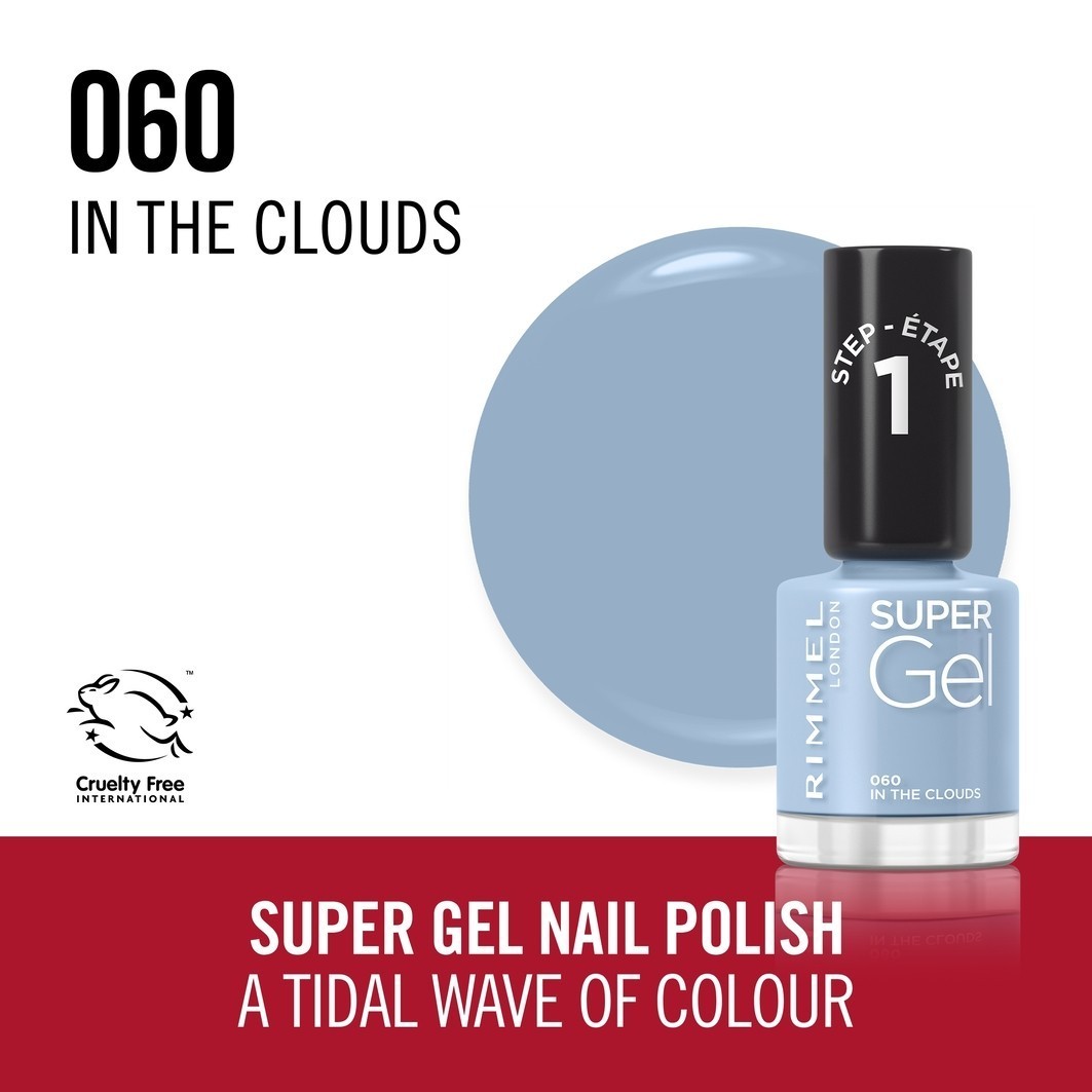 Rimmel London lak za nokte SuperGel lak za nokte - 12ml