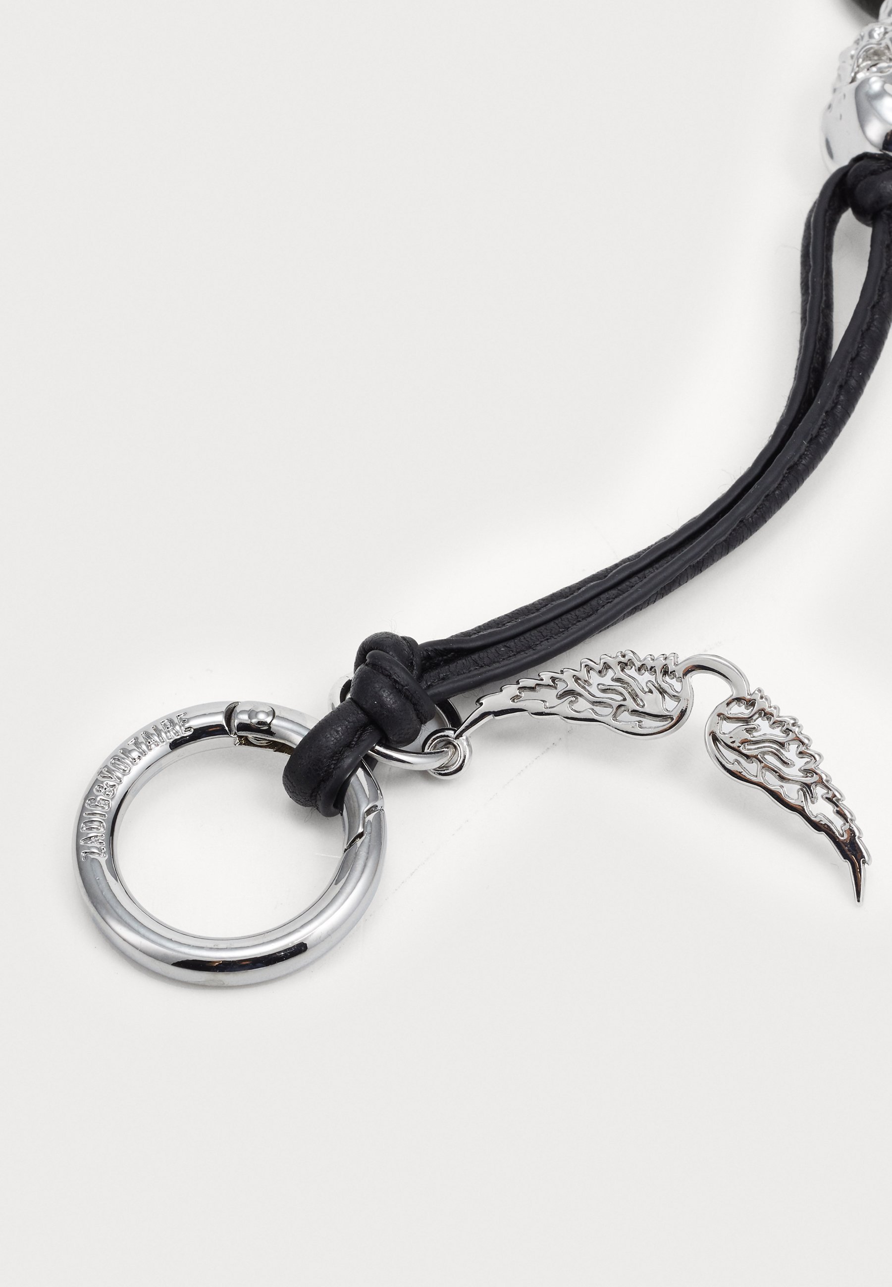 Chaveiro Zadig & Voltaire com Caveira Lisa - Chaveiro - preto