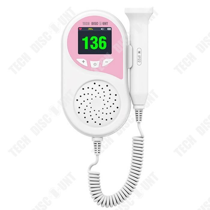 Detector Doppler TD® Modo de Escuta Dupla Exibição da Curva da Sonda de Alta Sensibilidade Redução Inteligente de Ruído