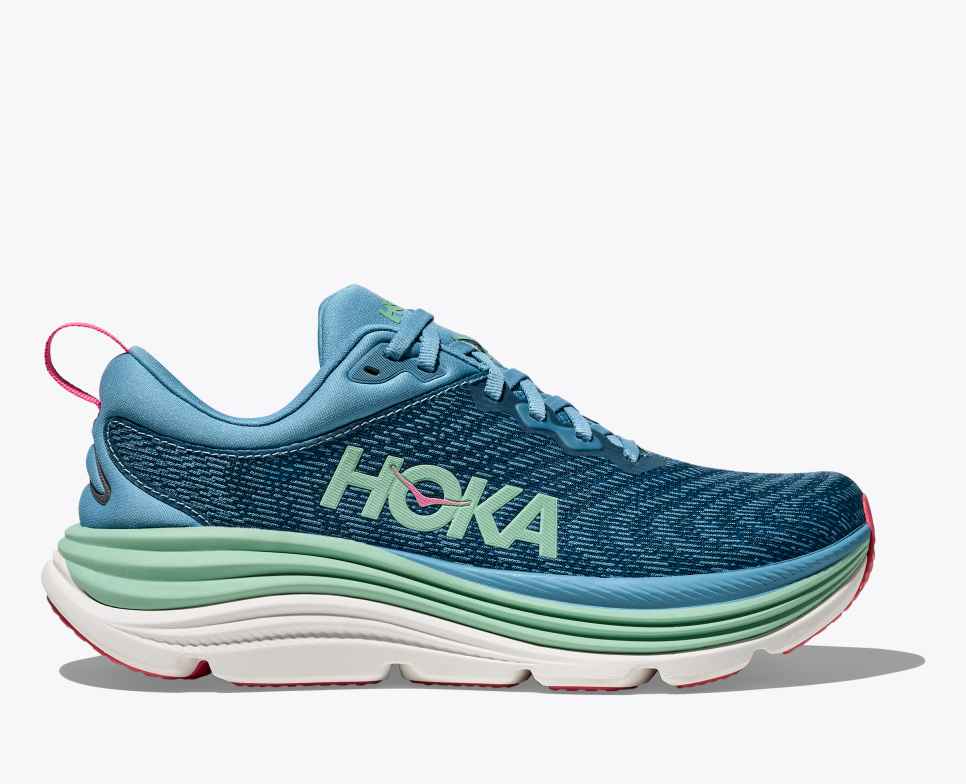 HOKA Gaviota 5 Alpine Blue / Jadeite