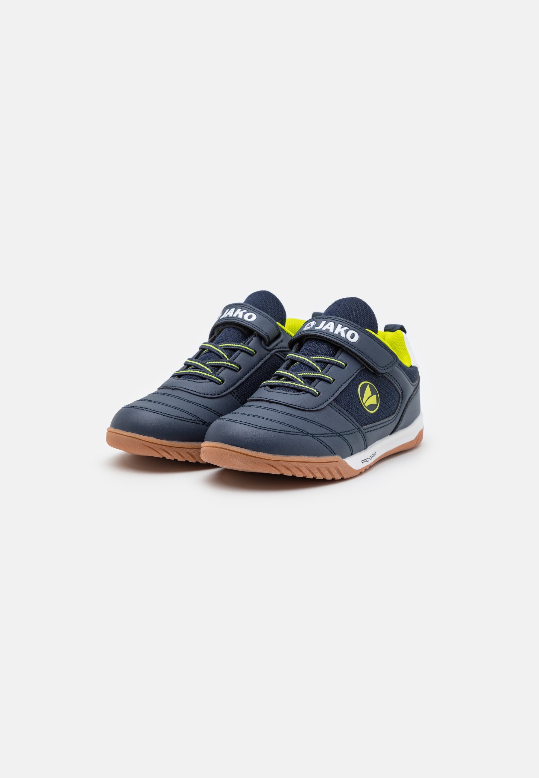 JAKO WINGER UNISEX - Scarpe da tennis multi-campo - blu scuro/verde lime