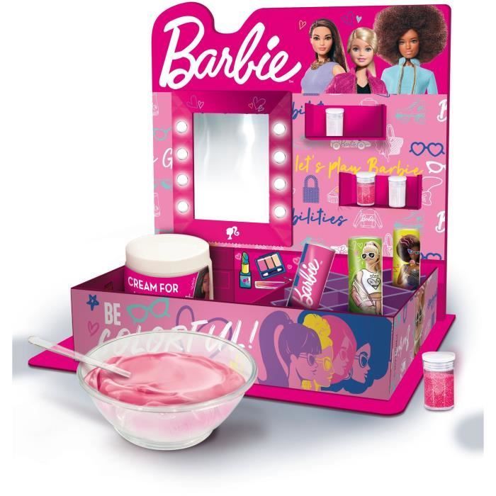 Rouge à lèvres à personnaliser - Barbie - LISCIANI GIOCHI - Enfant - Blanc - Arômes naturels
