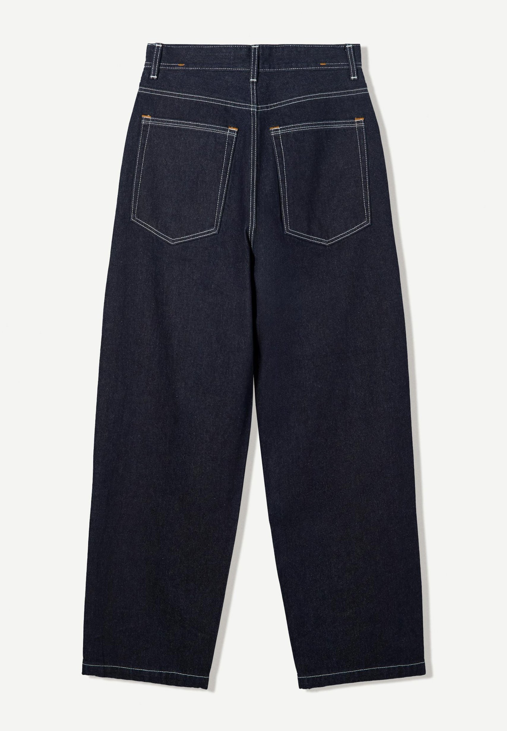 Bershka SUPER-BAGGY - Jeans larghi - blu royal
