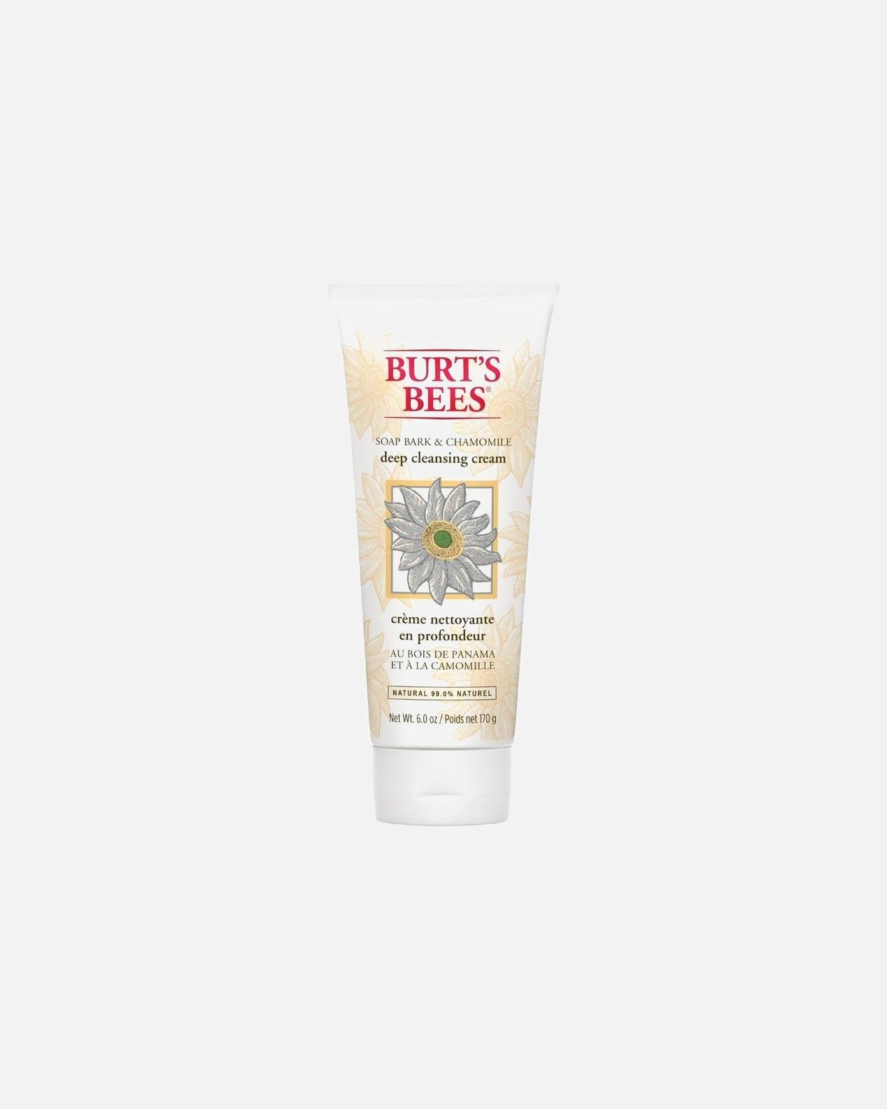 Burt's Bees pjenasti sapun za čišćenje lica s korom i kamilicom – krema za dubinsko čišćenje – 170 g