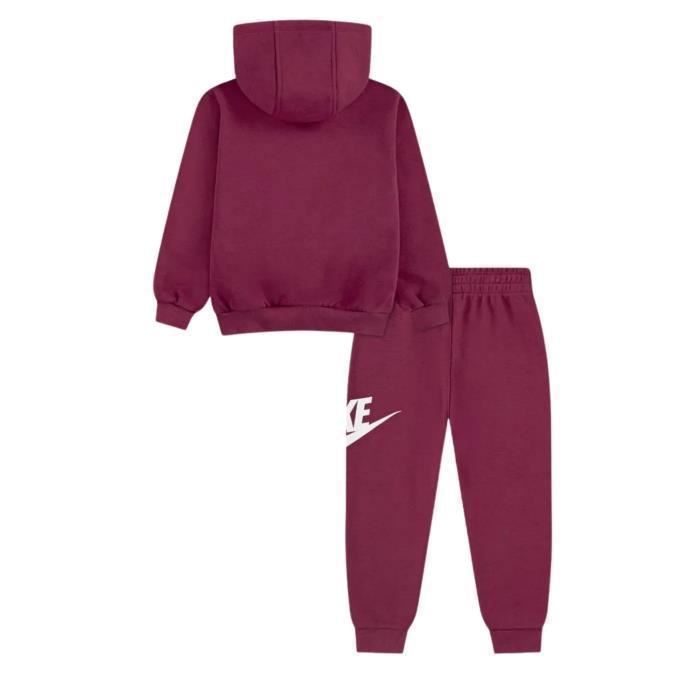 Chándal para niña - NIKE - Club Fleece 36L135-ADZ - Rosa - Forro polar - Manga larga
