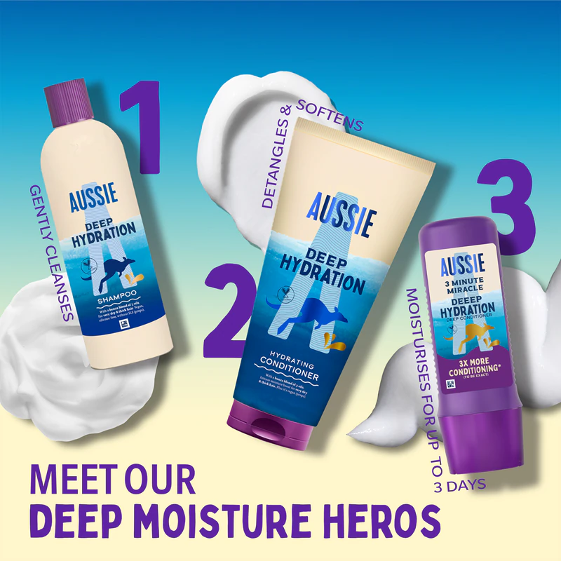 Condicionador de Hidratação Profunda Aussie 3 Minute Miracle