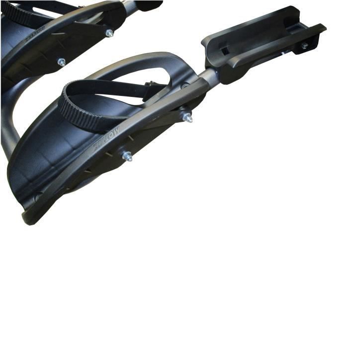 Portabicicletas eléctrico plegable MOTTEZ para 2 bicicletas