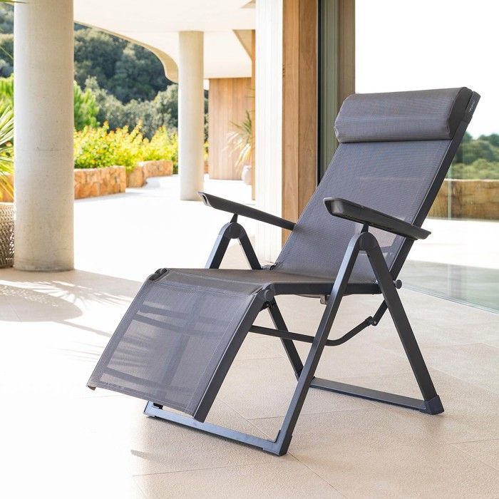 Sedia da giardino reclinabile 