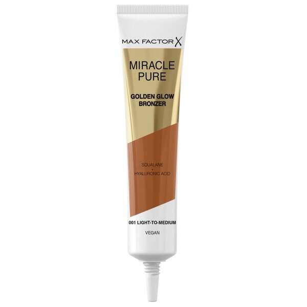 Max Factor Miracle Pure 001 Light-to-Medium Golden Glow bronzer 15 ml