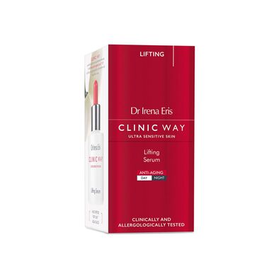 Dr. Irena Eris Clinic Way Lifting Serum Night, pleťové sérum pro obnovu elasticity pleti, 30 ml