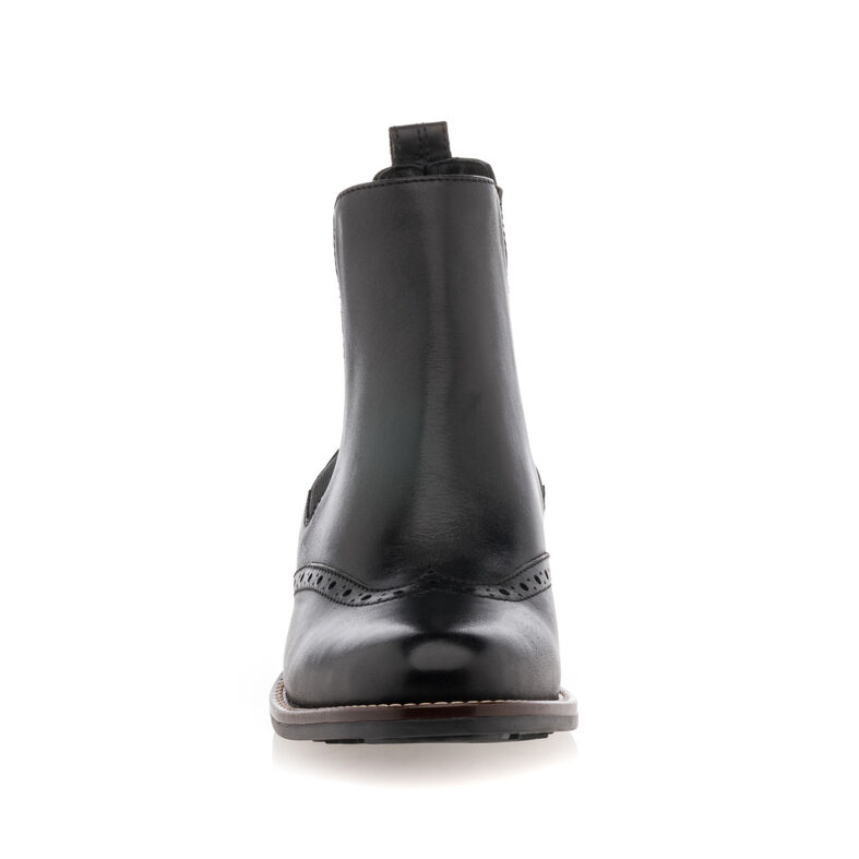 Schwarze Damenstiefel / Stiefeletten