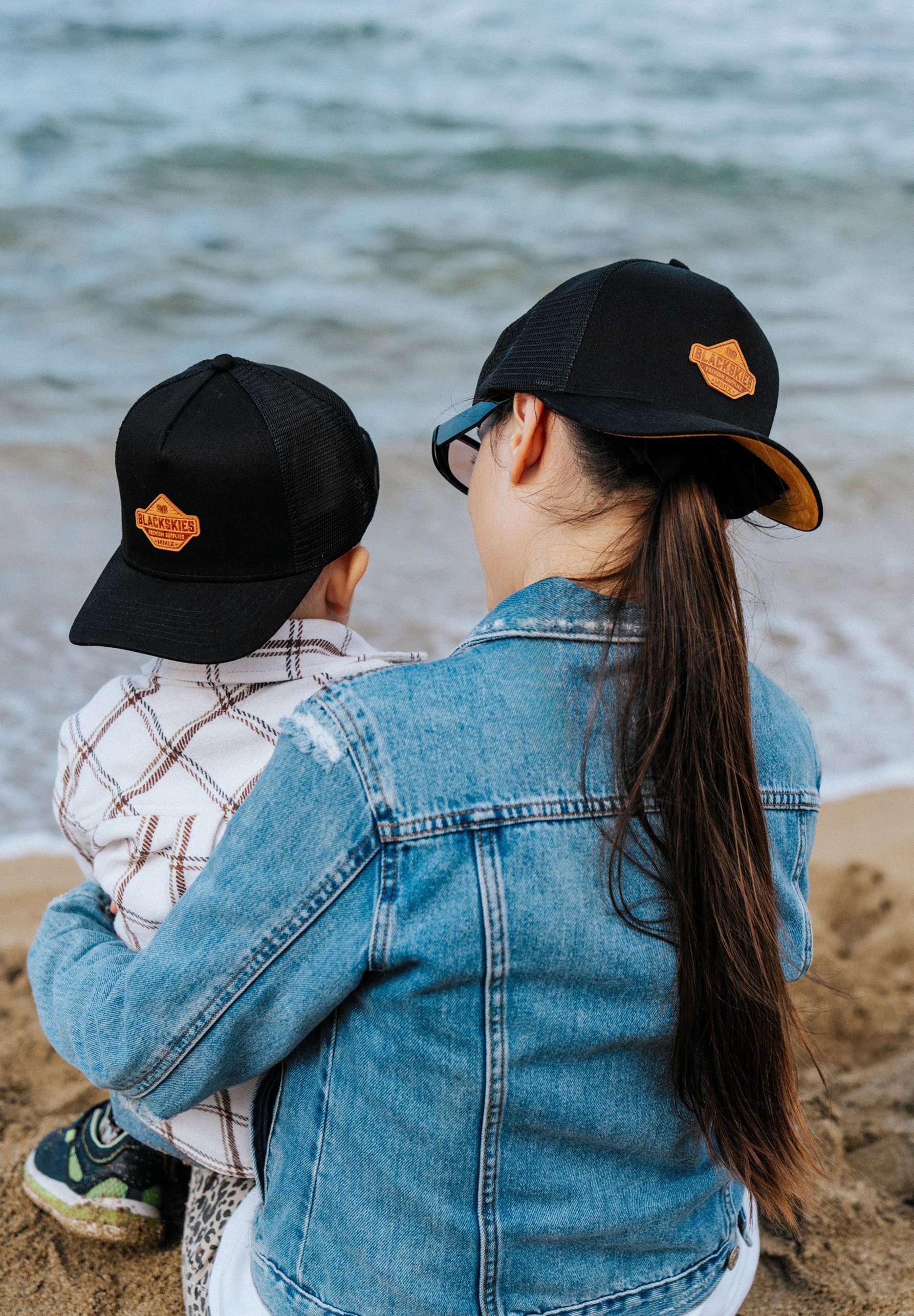Blackskies TRUCKER SET VAN 2 - Cap - zwart